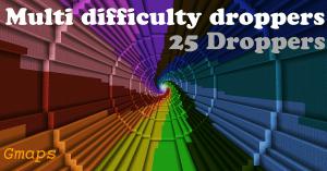 Unduh Multi Difficulty Droppers untuk Minecraft 1.10