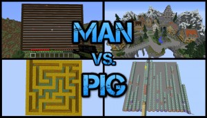 Unduh Man vs. Pig untuk Minecraft 1.9.2