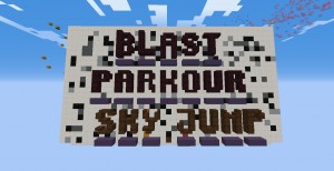 Unduh Blast Parkour: Sky Jump untuk Minecraft 1.8.9