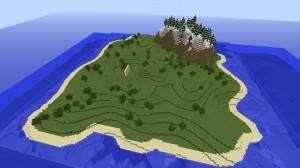 Unduh Cursed Island Survival untuk Minecraft 1.8.8