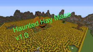 Unduh Haunted Hay Maze untuk Minecraft 1.8.8