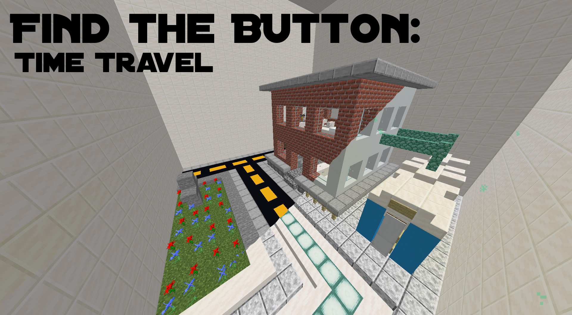 Unduh Find the Button: Time Travel untuk Minecraft 1.14.4