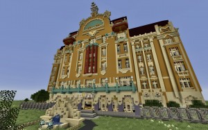 Unduh Redstone Hotel untuk Minecraft 1.15.2