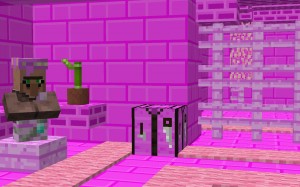 Unduh Pink Prison Escape untuk Minecraft 1.15.2