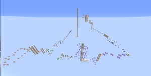 Unduh Extreme Sky Run untuk Minecraft 1.16.3