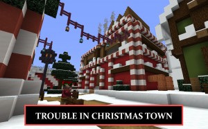 Unduh Trouble in Christmas Town untuk Minecraft 1.16.4