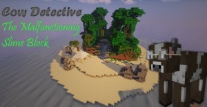Unduh Cow Detective: The Malfunctioning Slime Block untuk Minecraft 1.16.4