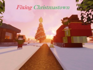Unduh Fixing Christmastown untuk Minecraft 1.16.4