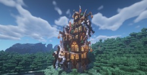 Unduh SteamPunk Mansion untuk Minecraft 1.16.3