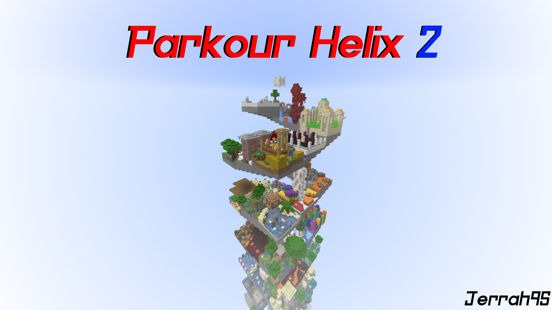 Unduh Parkour Helix 2 untuk Minecraft 1.17.1