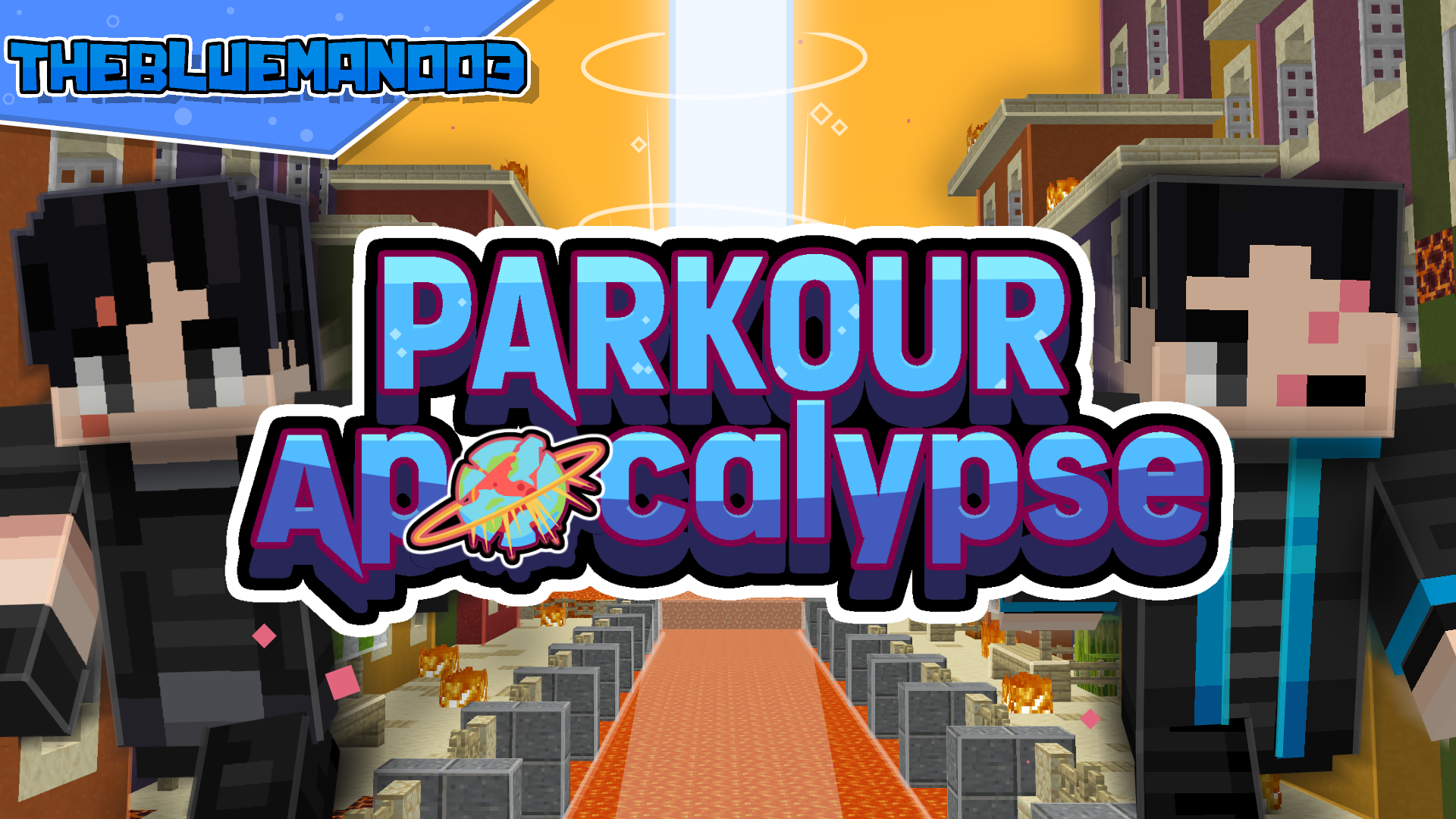 Unduh Parkour Apocalypse 1.0 untuk Minecraft 1.19.2