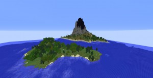 Unduh Volcano Survival Island untuk Minecraft 1.12.2