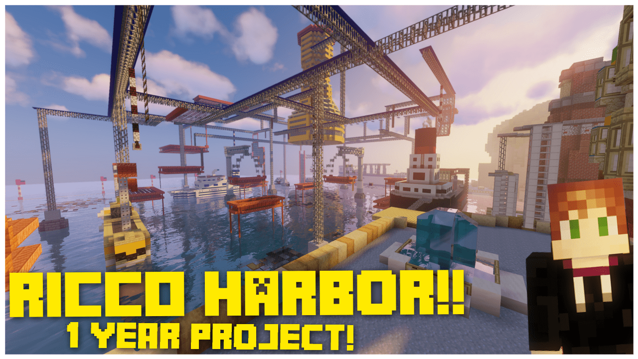 Unduh Ricco Harbor! (Super Mario Sunshine) 1.0 untuk Minecraft 1.18.1