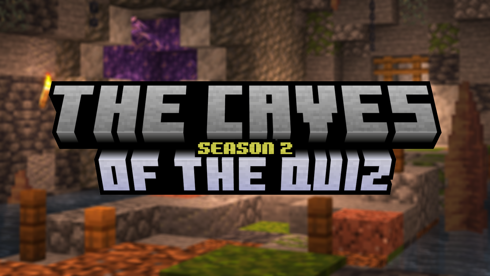 Unduh The Caves of The Quiz: Season 2 1.0 untuk Minecraft 1.19.2