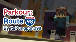 Unduh Parkour: Route 98 1.1 untuk Minecraft 1.19.3