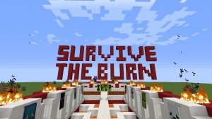 Unduh Survive the Burn untuk Minecraft 1.12