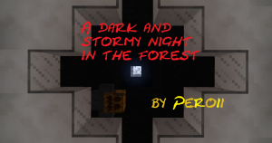 Unduh A Dark and Stormy Night in the Forest untuk Minecraft 1.10.2