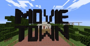 Unduh Movie Town Theme Park untuk Minecraft 1.10.2