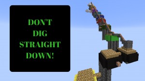 Unduh Don't Dig Straight Down! untuk Minecraft 1.10.2