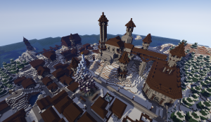 Unduh Coldflame Castle untuk Minecraft 1.10.2