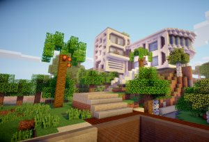 Unduh Paradise Manor untuk Minecraft 1.12.2