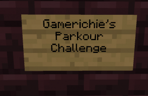 Unduh Gamerichie's Parkour Challenge untuk Minecraft 1.10.2