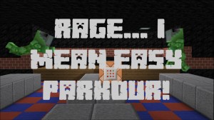 Unduh RAGE, I mean easy parkour untuk Minecraft 1.9.3