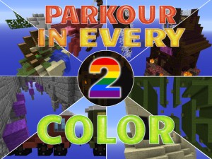 Unduh Parkour In Every Color 2 untuk Minecraft 1.8.9