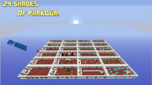 Unduh 24 Shades of Parkour untuk Minecraft 1.8