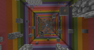 Unduh The Rainbow Tower untuk Minecraft 1.8