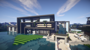 Unduh Contemporary Mansion untuk Minecraft 1.8