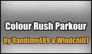 Unduh Colour Rush Parkour untuk Minecraft 1.8.1