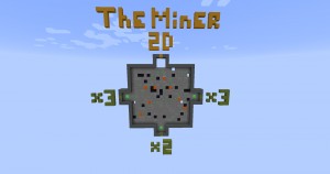Unduh The Miner 2D untuk Minecraft 1.12.1