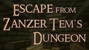 Unduh Escape from Zanzer Tem's Dungeon untuk Minecraft 1.7