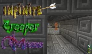 Unduh Infinite Creeper Maze untuk Minecraft 1.2.5