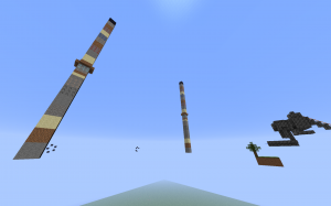 Unduh Multiplayer Sky Challenge untuk Minecraft 1.2.5