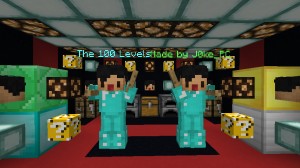 Unduh THE 100 LEVELS untuk Minecraft 1.13.1