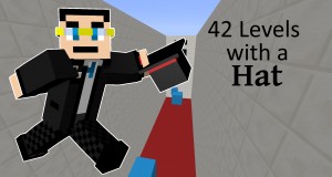 Unduh 42 Levels With a Hat untuk Minecraft 1.13.1