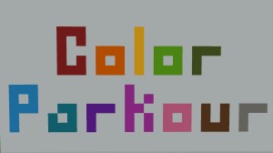 Unduh Color Parkour untuk Minecraft 1.13.2