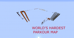 Unduh WORLD'S HARDEST PARKOUR MAP! untuk Minecraft 1.13.1