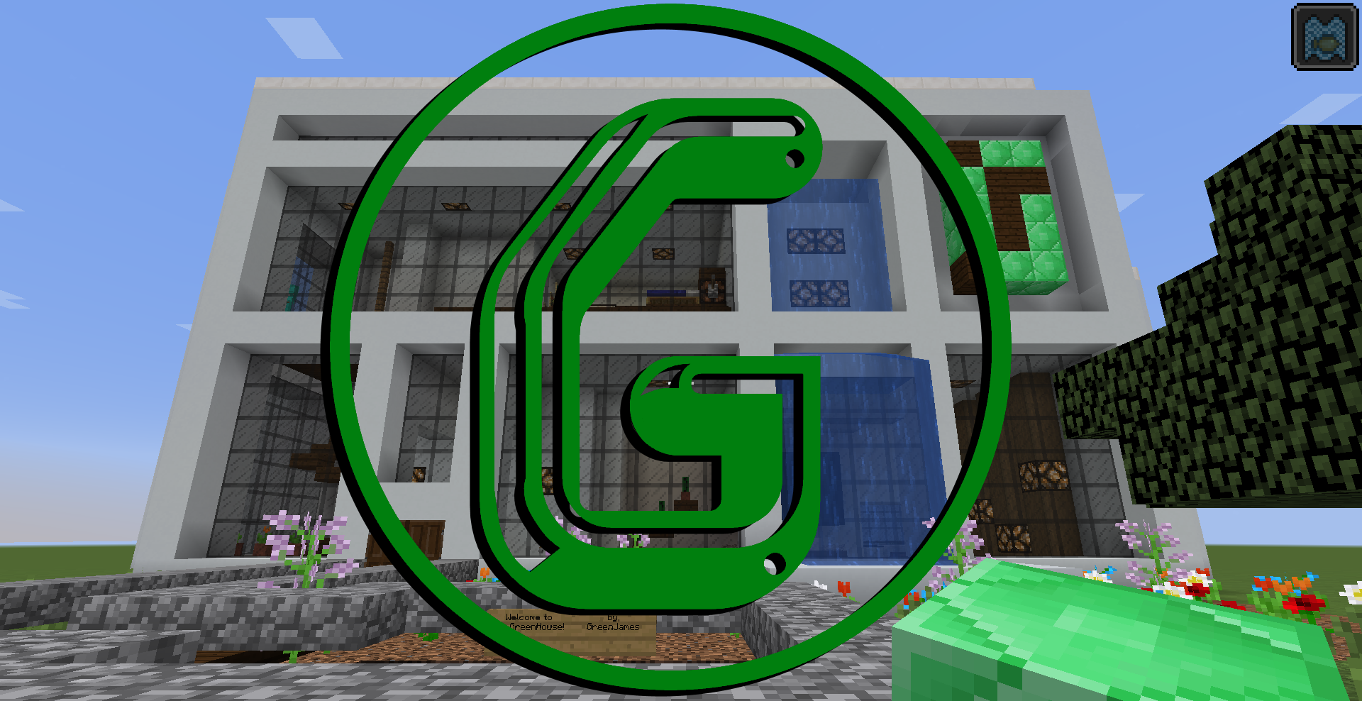 Unduh The GreenHouse untuk Minecraft 1.13.2
