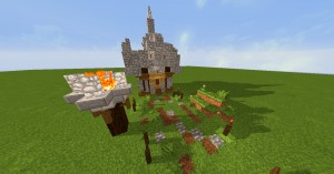 Unduh Tiny Rustic Hut untuk Minecraft 1.12.2