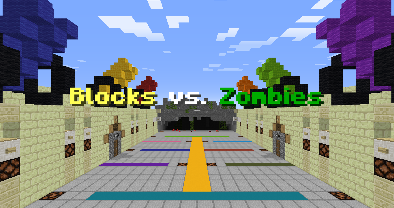 Unduh Blocks vs. Zombies: Fanmade untuk Minecraft 1.13.2