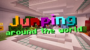 Unduh Jumping Around the World untuk Minecraft 1.13.2