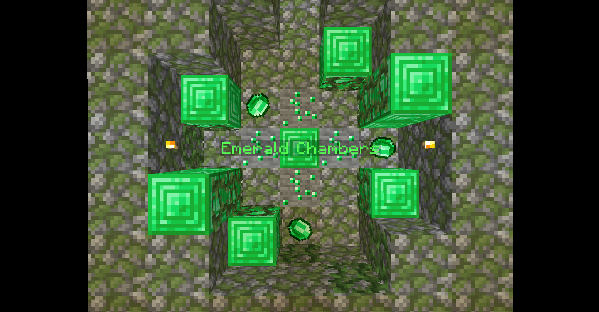 Unduh Emerald Chambers untuk Minecraft 1.14
