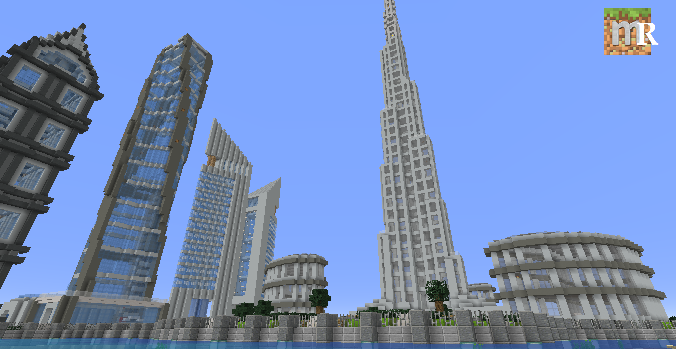 Unduh Dubai Landmarks untuk Minecraft 1.14
