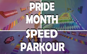 Unduh Pride Month Speed Parkour! untuk Minecraft 1.14.2