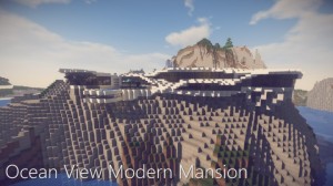 Unduh Ocean View Modern Mansion untuk Minecraft 1.14