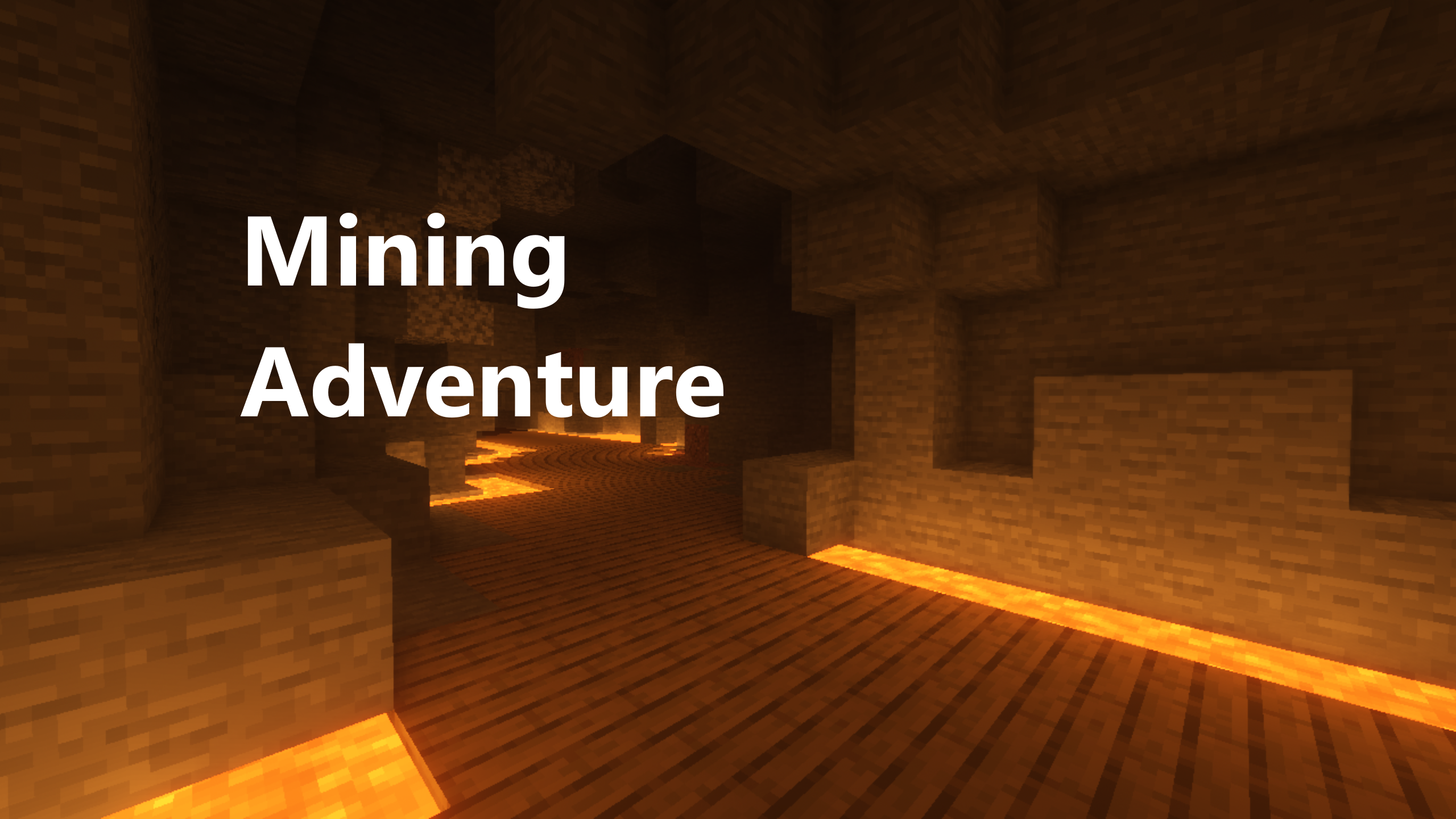 Unduh Mining Adventure untuk Minecraft 1.14.3