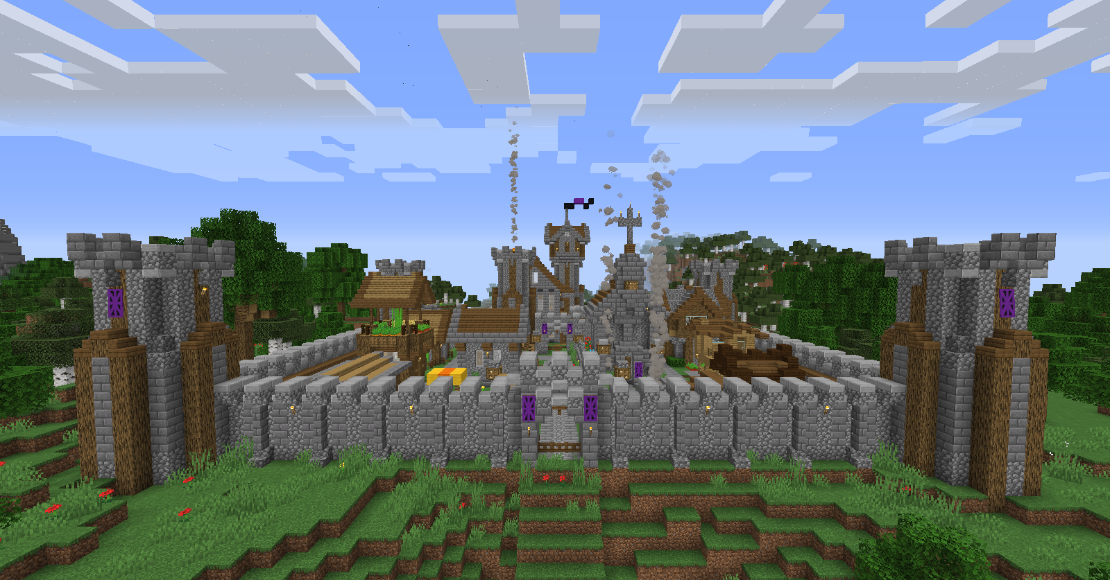 Unduh Spring for Castle untuk Minecraft 1.14.4